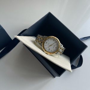 Raymond Weil Two-tone watch with white face